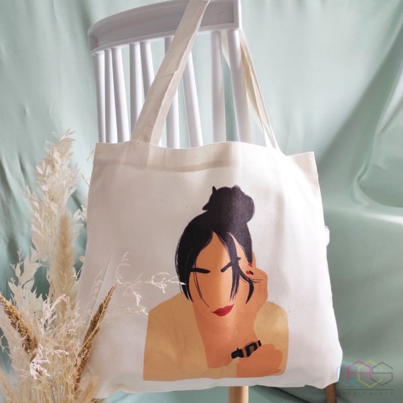 Bolsas de algodón con impresión fotográfica digital - Cotton Tote Factory