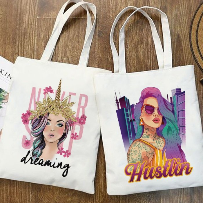 Bolsas de algodón con impresión digital - Cotton Tote Factory