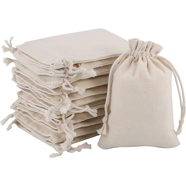 Bolsas de fábrica de algodón