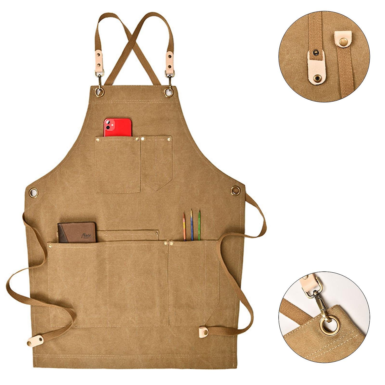 Delantal ajustable con correa - Cotton Tote Factory