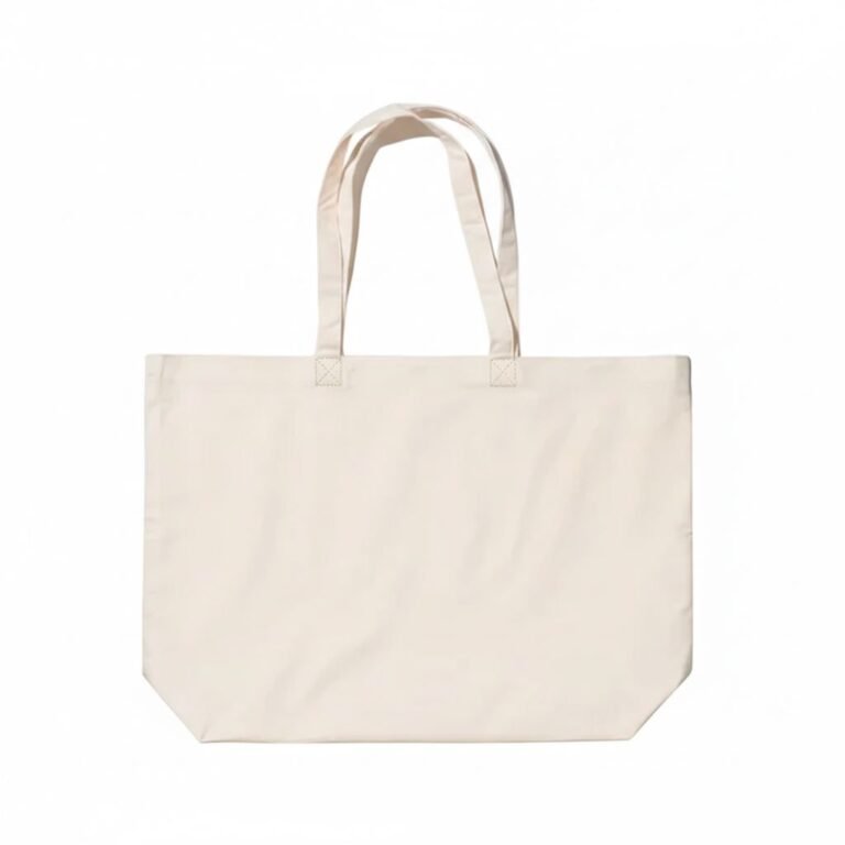 Bolsas de tela de algodón de 200 gsm en color natural